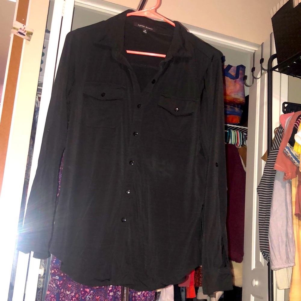 Black long sleeve shirt